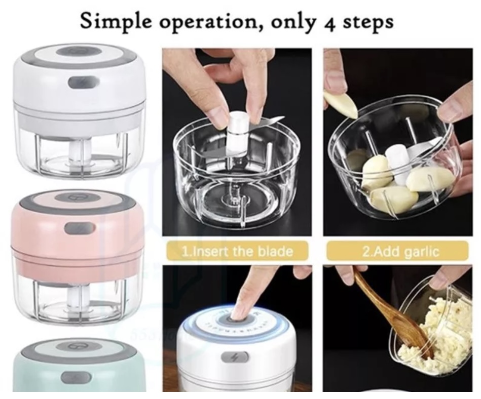 切菜绞肉机 多功能电动小型碎菜+搅拌器+蒜蓉料理机 ,  你身边的料理王！