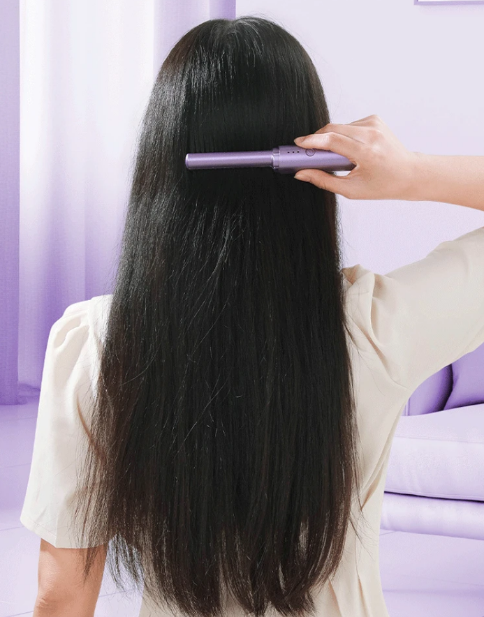 【日本爆款】便攜式無線直髮梳 【日本爆款】便攜式無線直髮梳