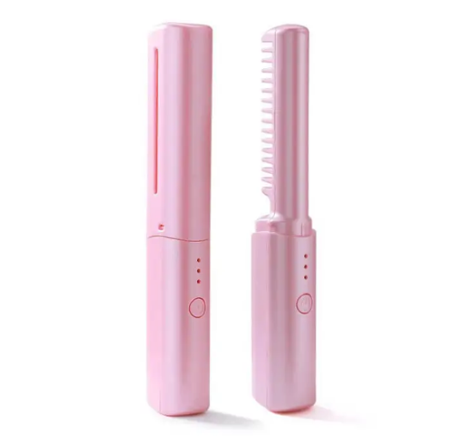 【日本爆款】便攜式無線直髮梳 【日本爆款】便攜式無線直髮梳