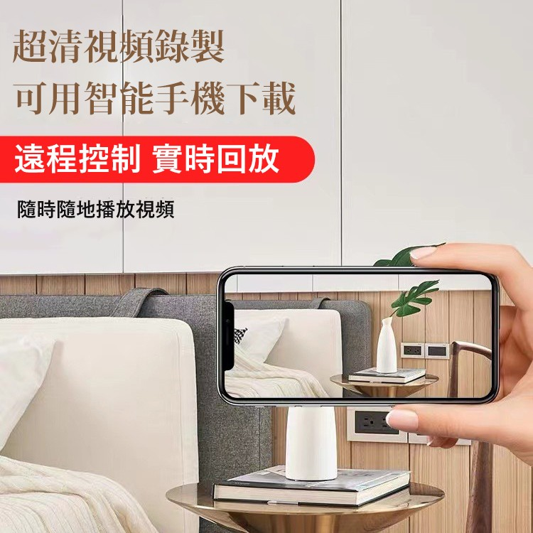 VXfive小型攝像機 【無需插線+170°廣角鏡頭遠程監控+斷電續航+免佈線安裝】至尊紐扣版