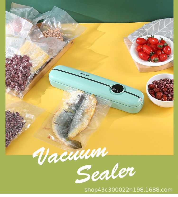 限時搶購 自動家用真空封口機/食品不裝機/小型保鮮密封塑機抽真空壓縮 限時搶購 自動家用真空封口機/食品不裝機/小型保鮮密封塑機抽真空壓縮