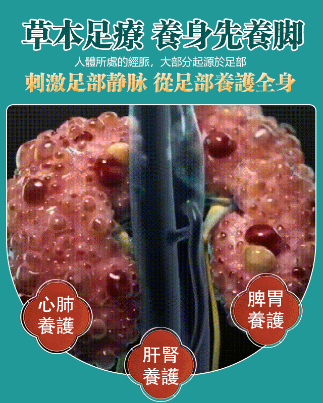 十八味生薑紅花益母草草本暴汗腳底按摩包 十八味生薑紅花益母草草本暴汗腳底按摩包