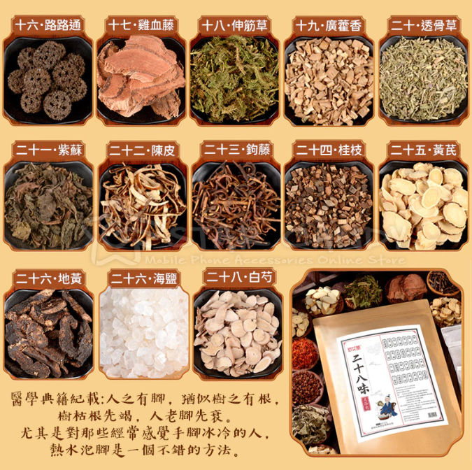 限時搶購 二十八味足浴包 28味足浴包艾葉艾草本泡腳包紅花益母草